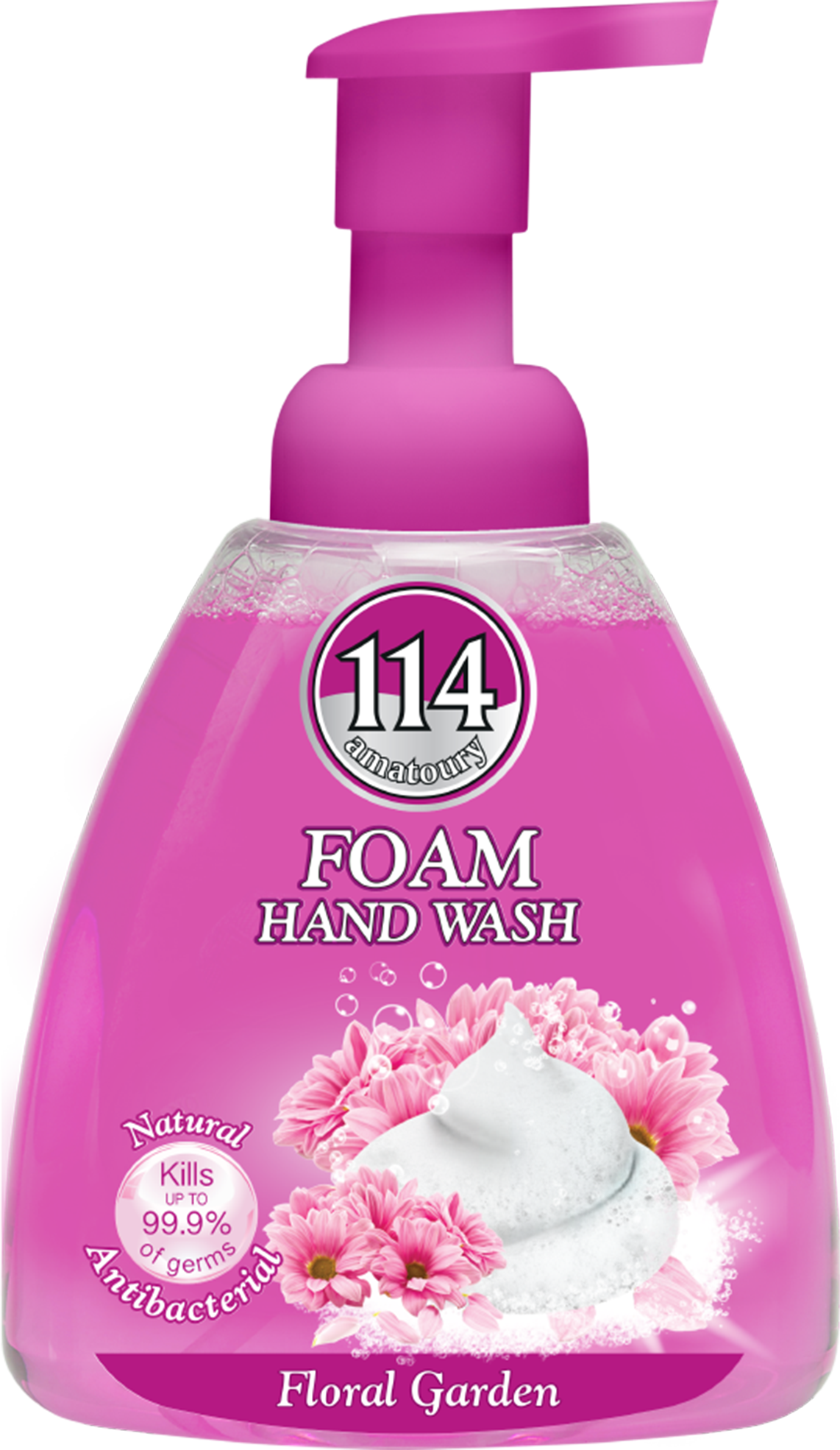 114 HAND WASH FLORAL GARDEN 400ML