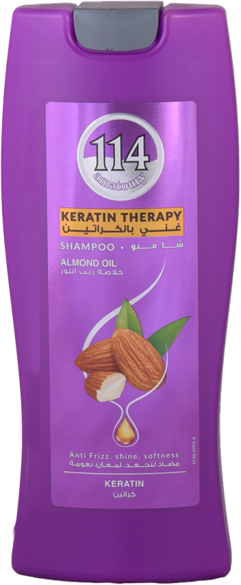 114 SHAMPOO KERATIN 400ML