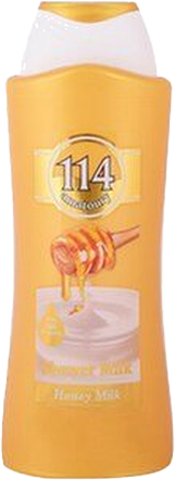 114 SHOWER HONEY MILK 650ML