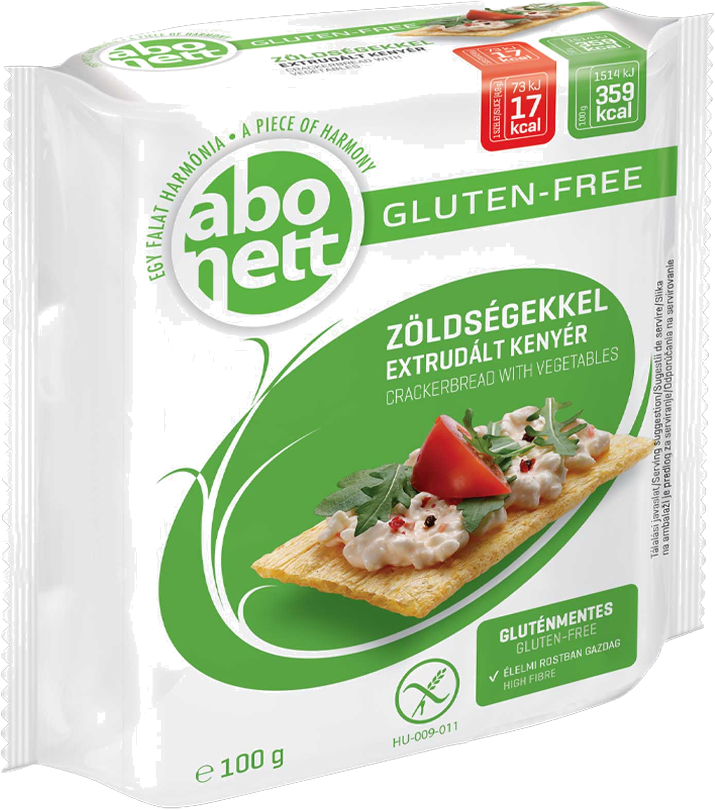 ABONETT FREE CRACKERBREAD VEG