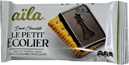 AILA PETIT ECO.TOPPED DARK CHOCO 20G