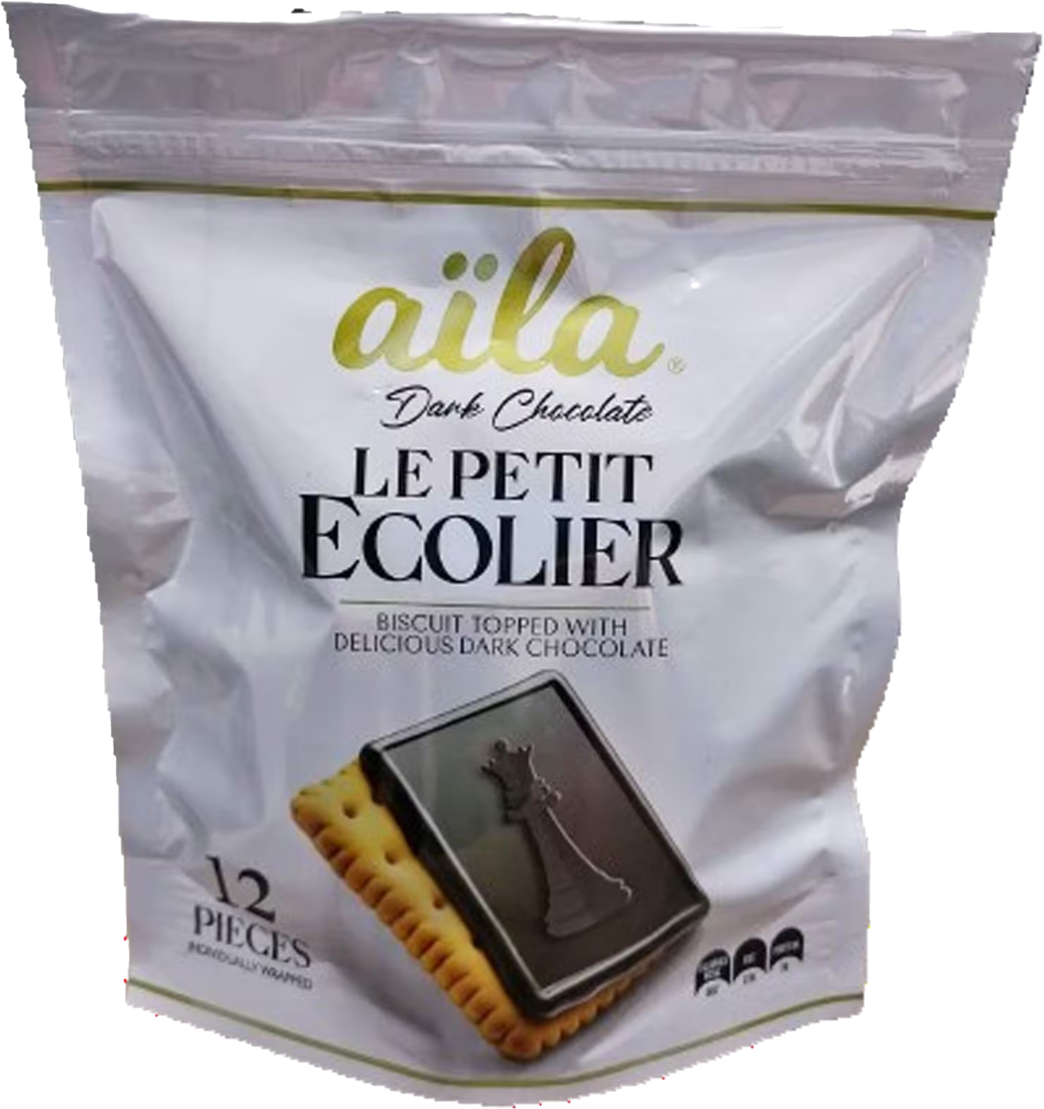 AILA PETIT ECO.TOPPED DARK CHOCO