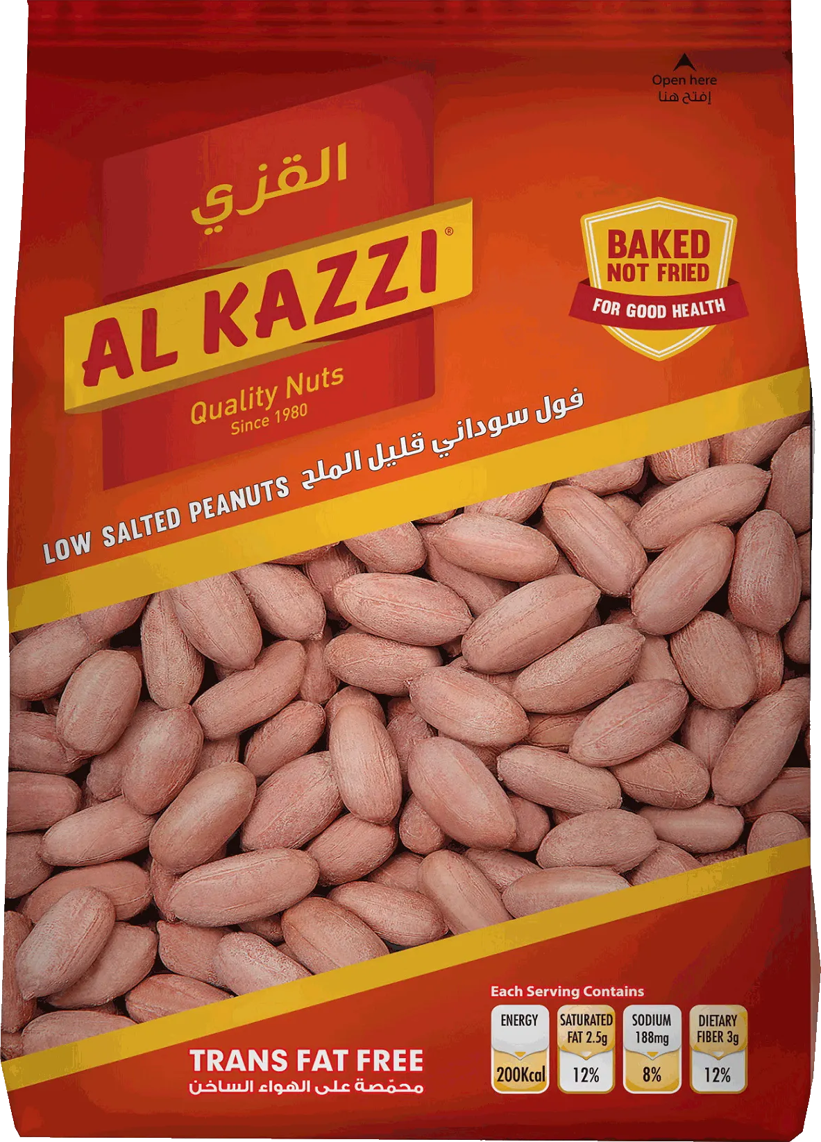 AL KAZZI UNSALTED PEANUTS