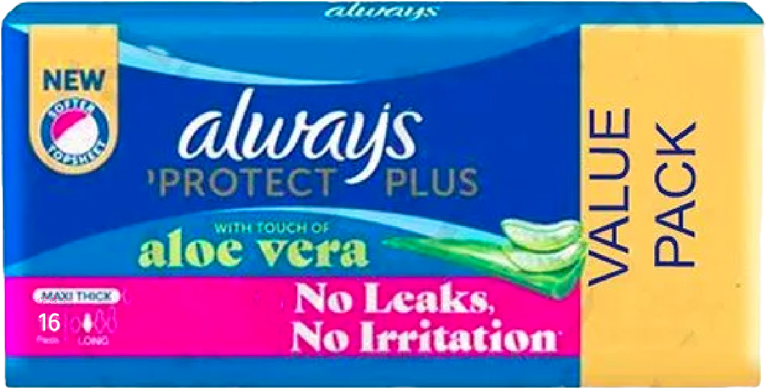 ALWAYS MAXI THICK LONG VP 16S