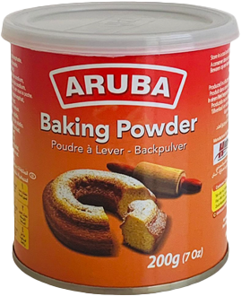 ARUBA BAKING POWDER TIN