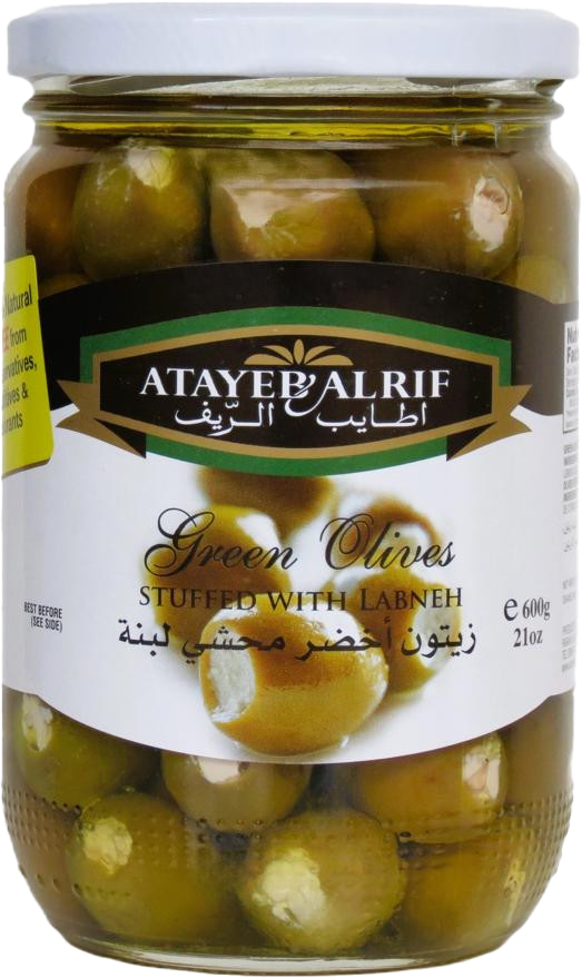 Atayeb Al Rif Green olive + Walnuts 600 g