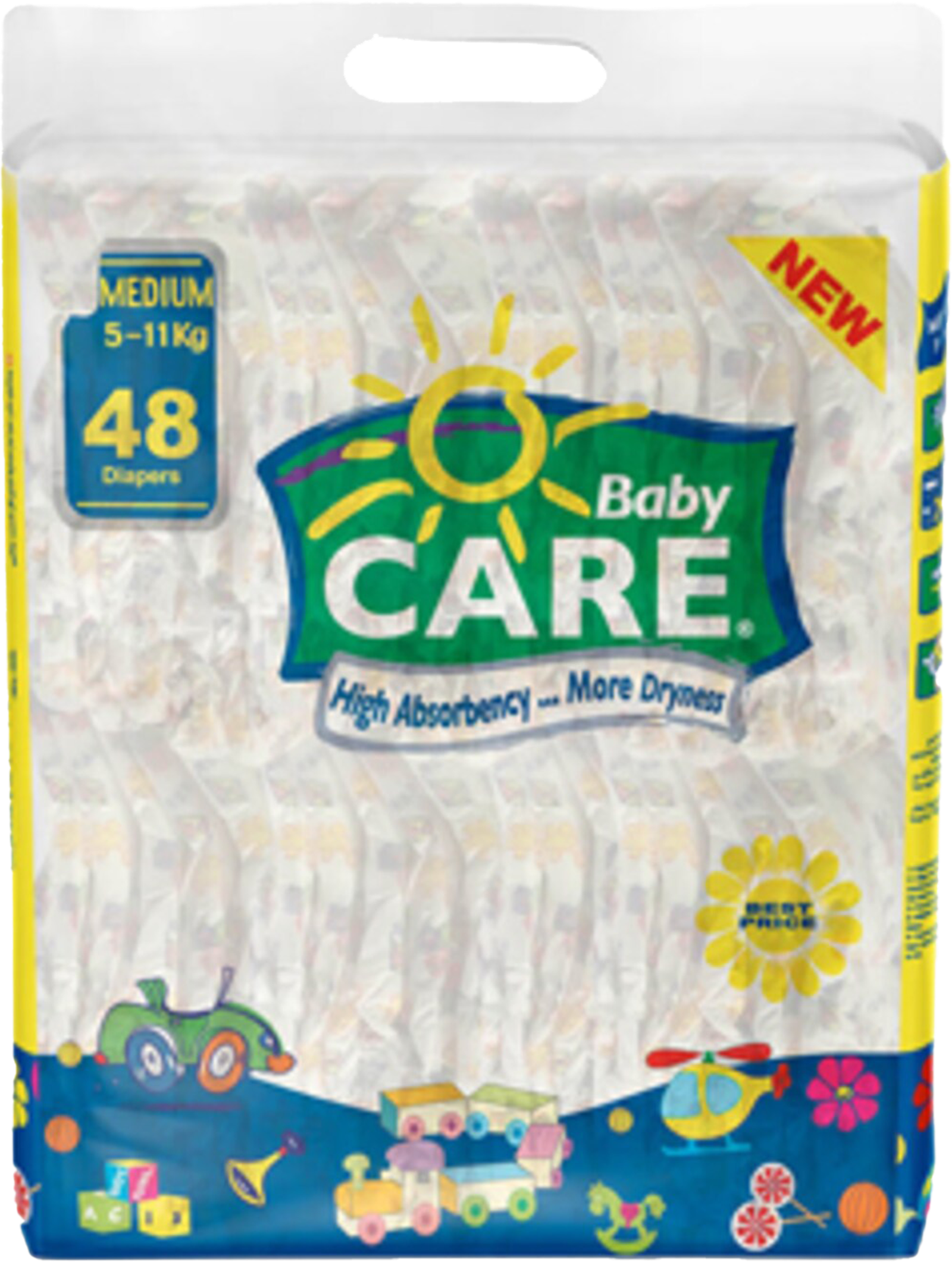 BABY CARE GIANT MED 48P