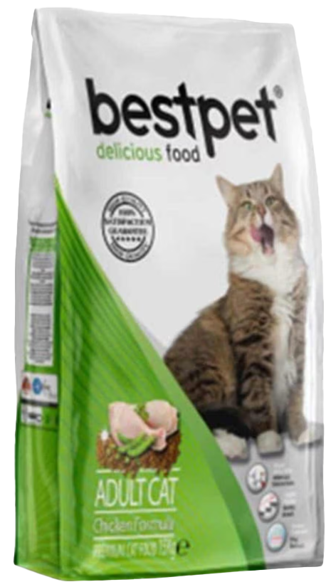 BEST PET CHICKEN+RICE DRY FOOD 1KG