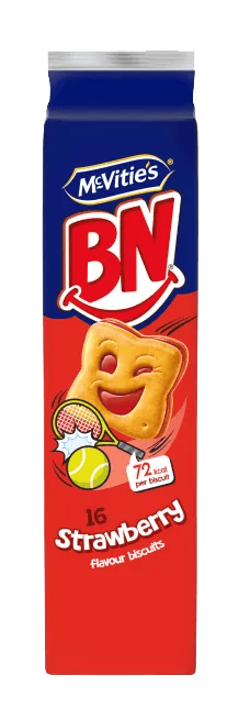 BN MCVITIES STRAWBERRY