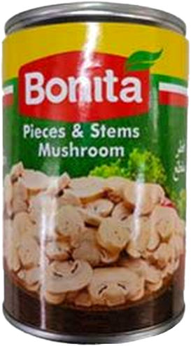 BONITA MUSHROOM SLICED