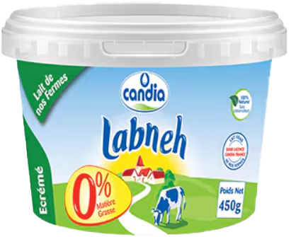 CANDIA LL LABNEH 0% FAT 450G