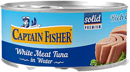 CAPT FISHER TUNA IN WATER