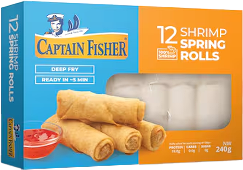 CAPT.FISHER SHRIMP ROLL