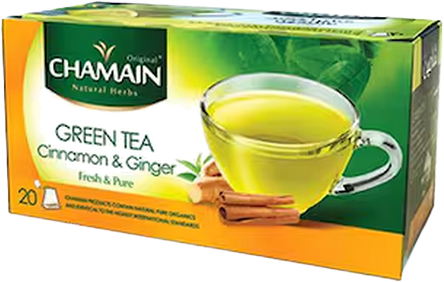 CHAMAIN GREEN TEA & CINNAMON & GINGER
