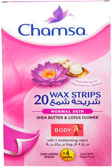 CHAMSA BODY STRIPS NORMAL SKIN 20P