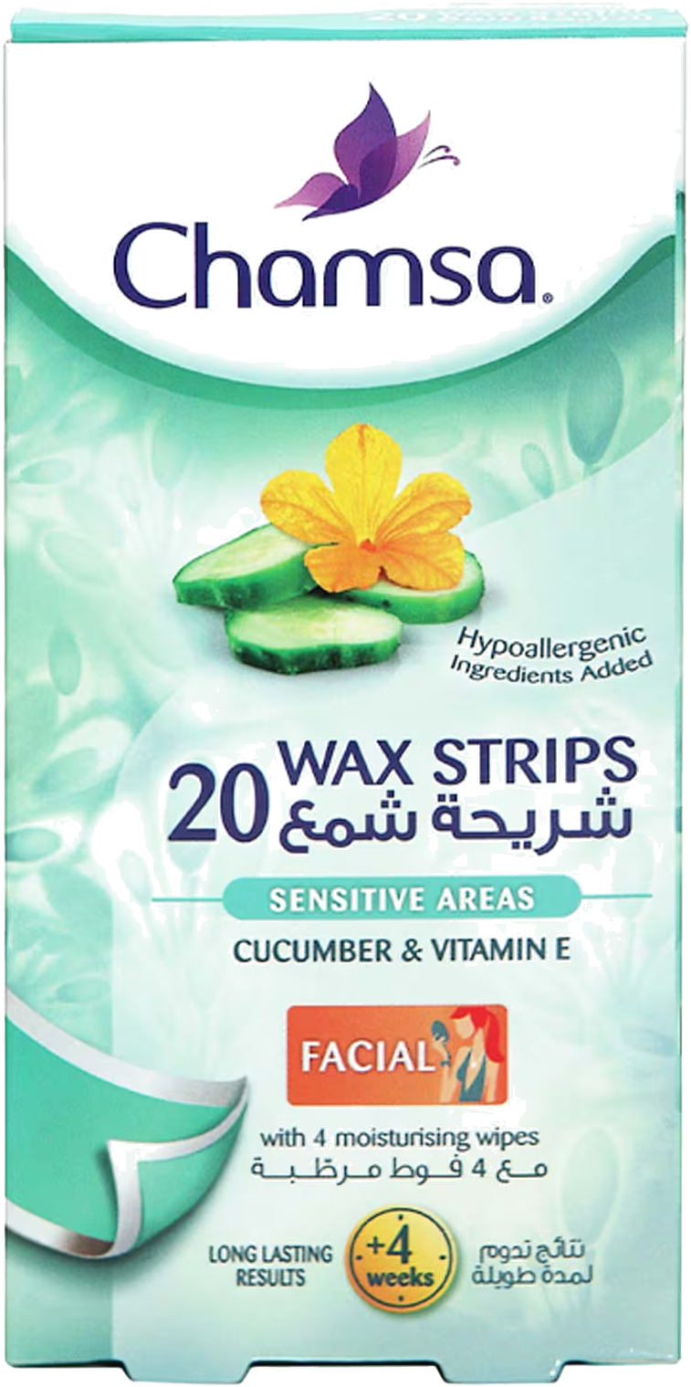 CHAMSA STRIPS FACIAL 20P