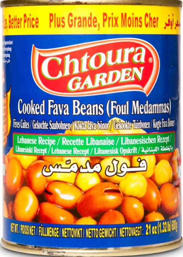 CHTOURA GARDEN Foul+Hommos