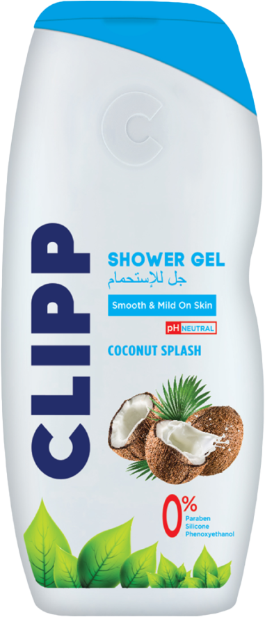 CLIPP SHOWER GEL COCONUT 750ML