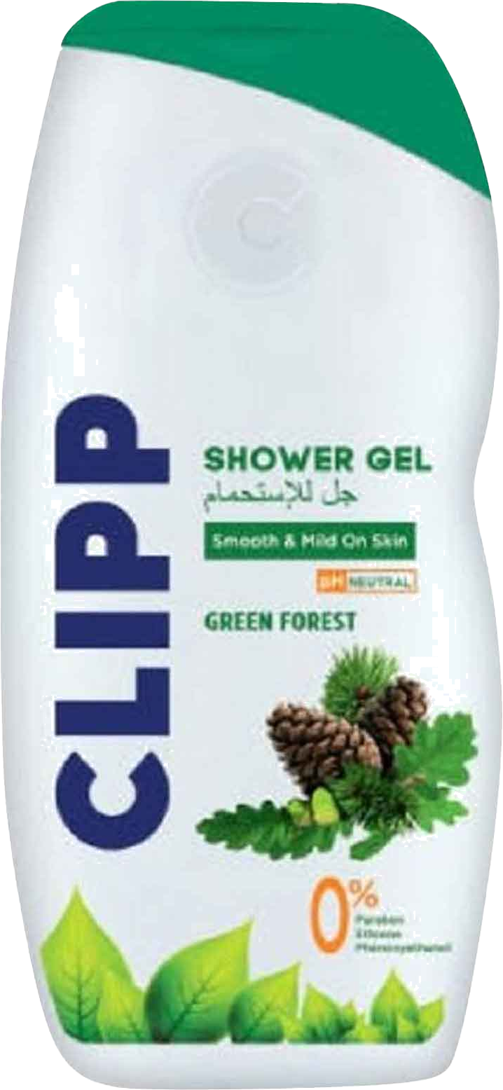 CLIPP SHOWER GEL GREEN FOREST  750ML 750ML
