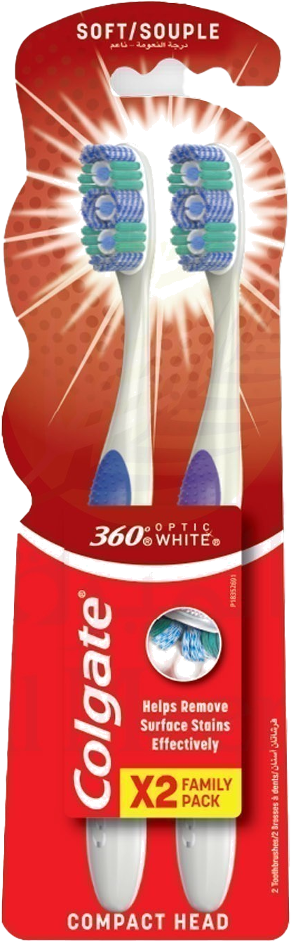 COLGATE OPTIC WHITE 360 1+1FRE