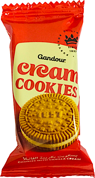 COOKIES WITH VANILLA CREAM