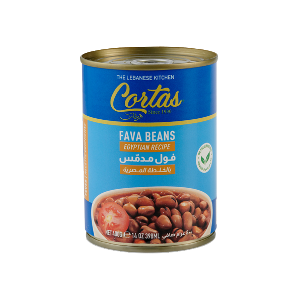 Cortas foul + hommos mdammas