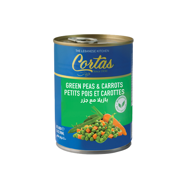 Cortas Green Peas+Carrots