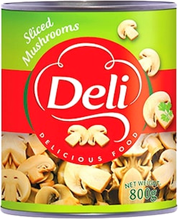 DELI MUSHROOMS SLICED