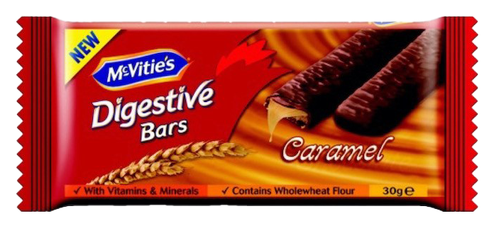 DIGESTIVE CHOCOLATE CARAMEL BAR