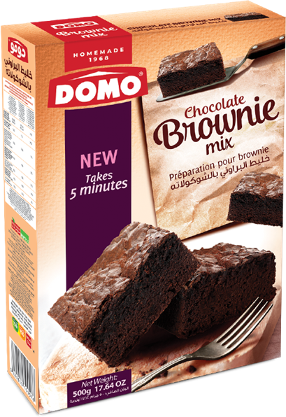 DOMO BROWNIE MIX CHOCOLATE