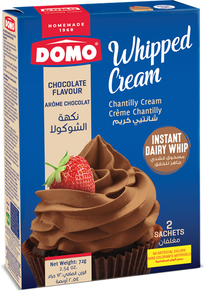 DOMO CHANTILLY CHOCOLATE 72G