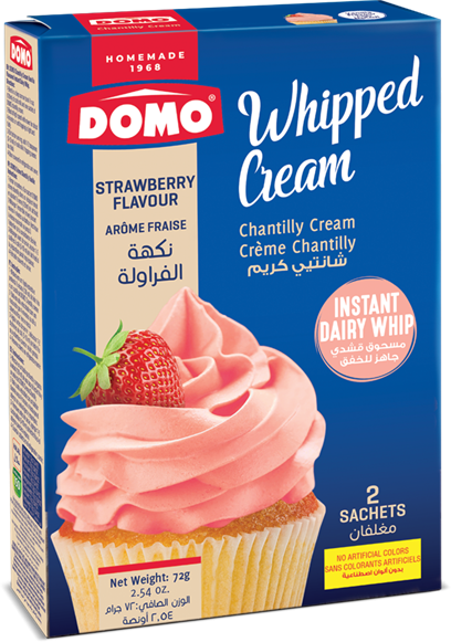 DOMO CHANTILLY CREAM STRAW.