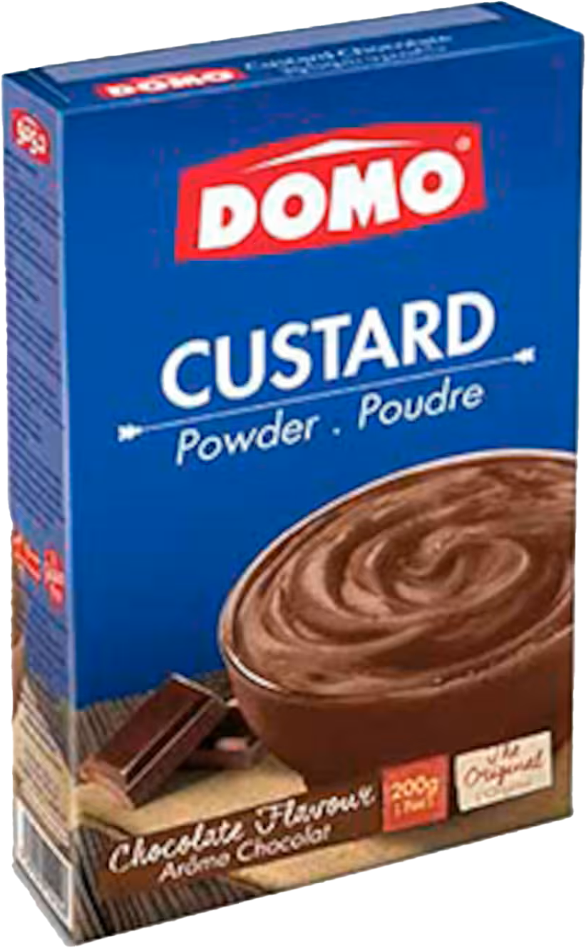 DOMO CUSTARD POWDER CHOCO 200G