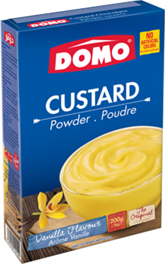 DOMO CUSTARD POWDER VANILLE 200G