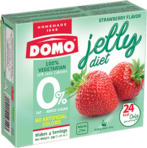 DOMO JELLY STRAW. DIET
