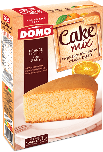 DOMO ORANGE CAKE MIX