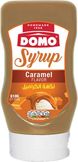 DOMO SYRUP CARAMEL 610ML