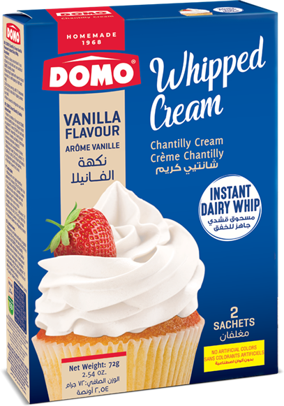 DOMO WHIPPED CREAM VANILLA