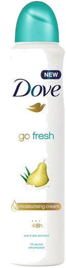 DOVE DEO GO FRESH PEAR&ALOE 250ML