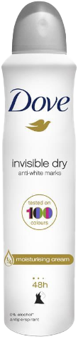 DOVE DEO INVISIBLE DRY