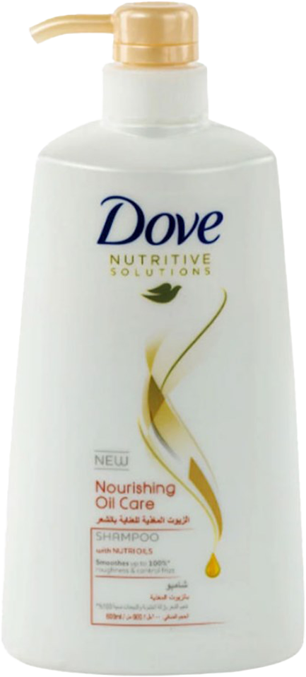DOVE SHAMPOO NOURISHING OIL 2IN1 1L 1L