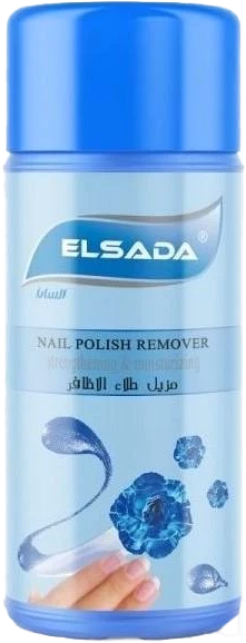 EL SADA NAIL POLISH REM. PUMP BLUE