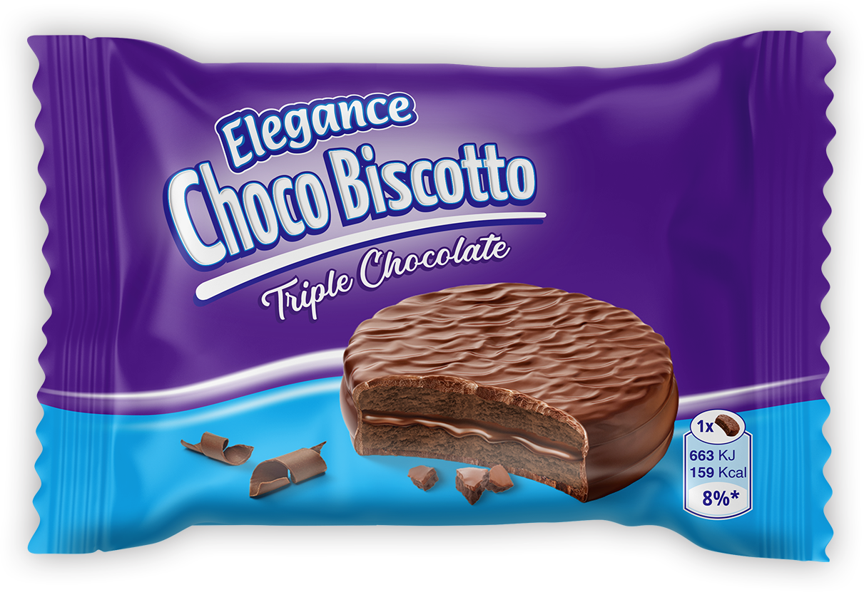 ELEGANCE BISCOTTO TRIPLE CHOCO