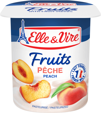 ELLE & VIRE FRUITS PECHE