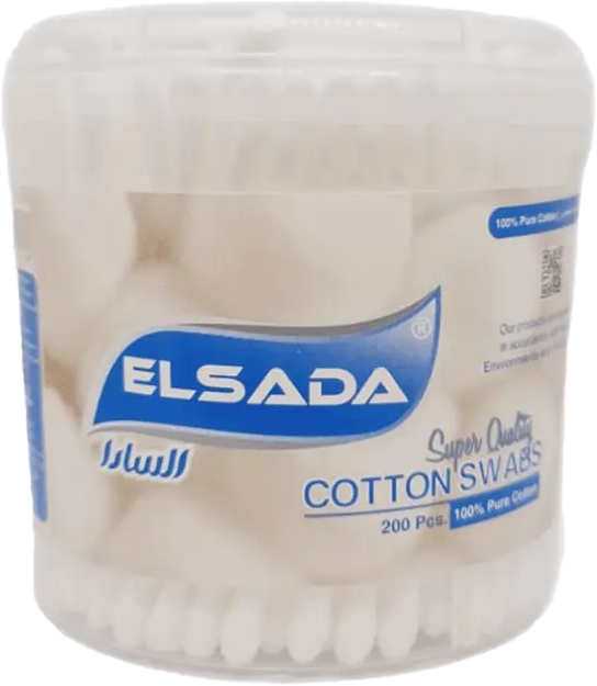 ELSADA COTON SWAPS CIRC 200P