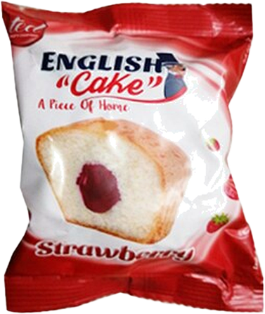 ENGLISH CAKE STRAWBERRY