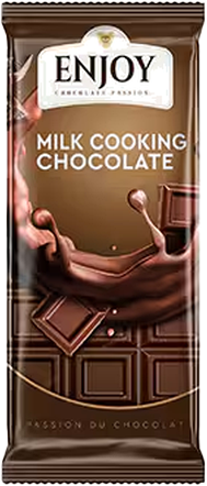 ENJOY COOKING MILK CHOCO TABLET 250G