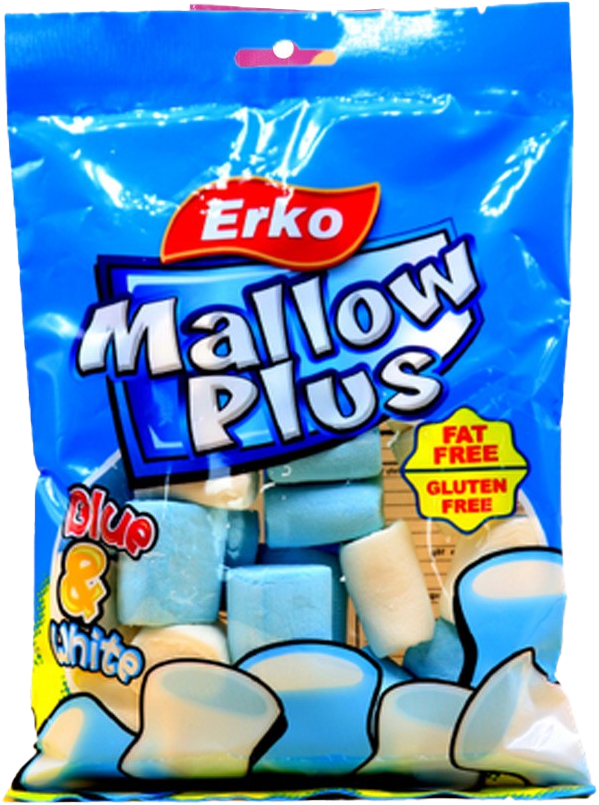 ERKO BLUE AND WHITE MINI MALLOWS