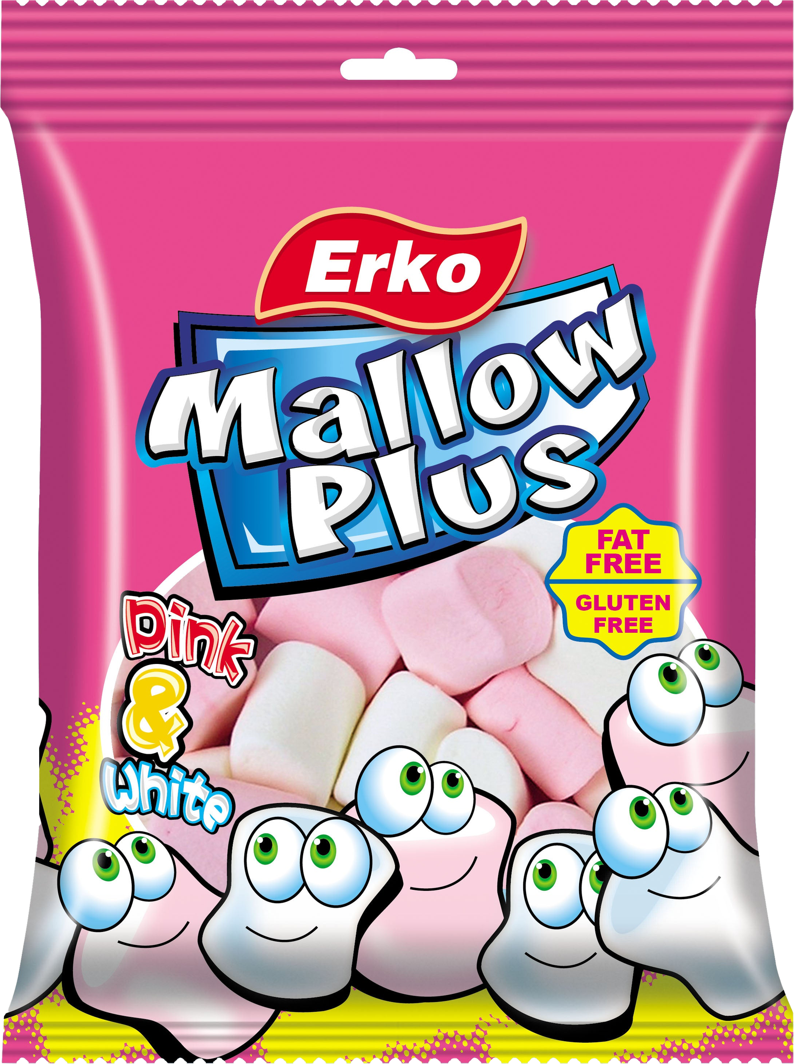 ERKO PINK AND WHITE MALLOWS