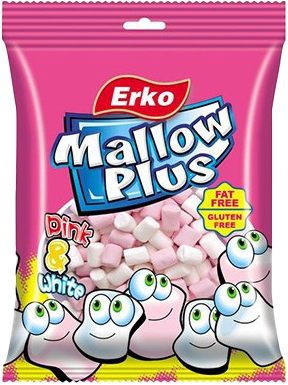 ERKO PINK AND WHITE MINI MALLOWS